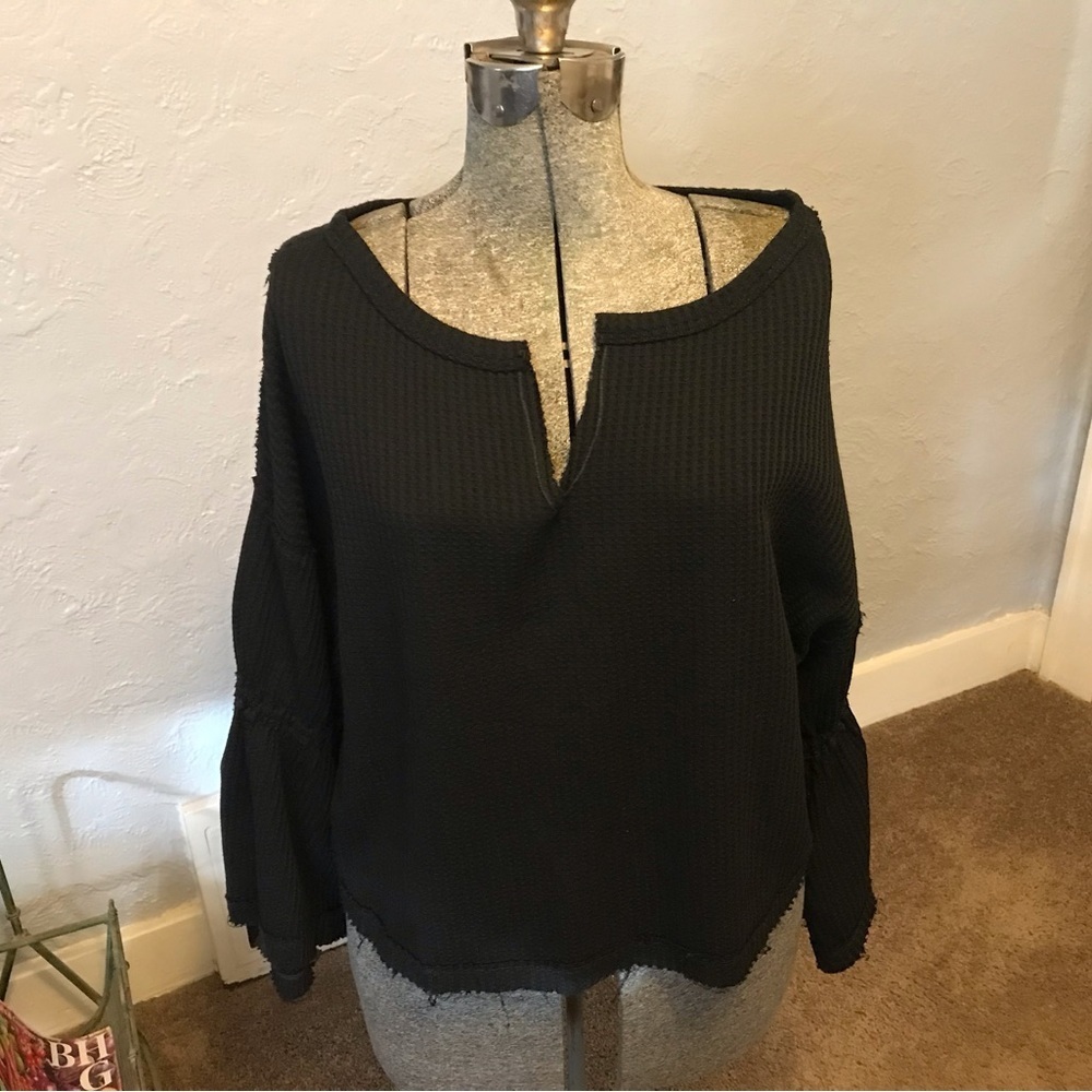 We the Free Bell Sleeve Top